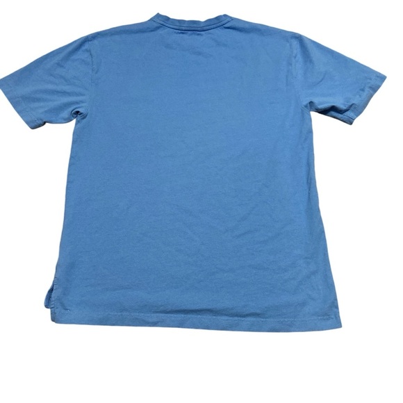 Redhead Shirt Adult M Blue Short Sleeve Casual Crew Neck Pocket Mens - Picture 5 of 6